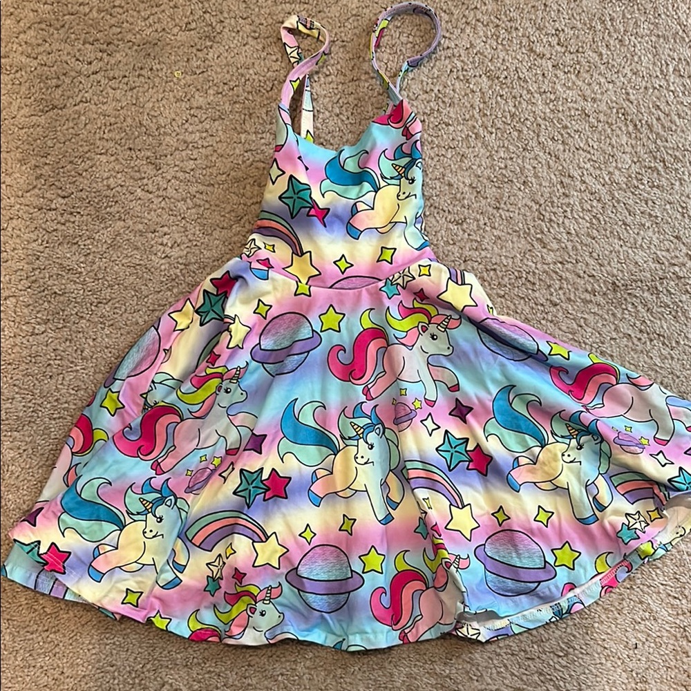 Unicorn Rainbow Dress